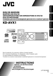 JVC KD-AVX1 Manual De Instrucciones