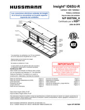 Hussmann Insight ID6SU-R Guia De Inicio Rapido