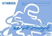 Yamaha WR250R Manual Del Propietário