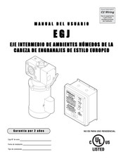 LiftMaster EGJ Manual Del Usuario