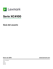 Lexmark XC4100 Serie Guia Del Usuario