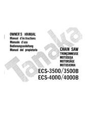 Tanaka ECS-4000 Manual Del Propietário