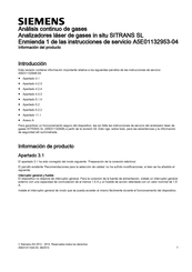 Siemens SITRANS SL Guia De Inicio Rapido