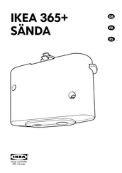 IKEA 365+ SANDA Manual De Instrucciones