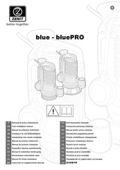 Zenit bluePRO Manual De Primera Instalación