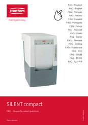 Renfert SILENT compact Manual De Instrucciones