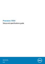 Dell P93F Guía De Configuración Y Especificaciones
