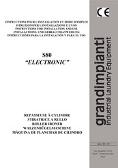 grandimpianti ELECTRONIC S80 Instrucciones Para La Instalación Y Para El Uso