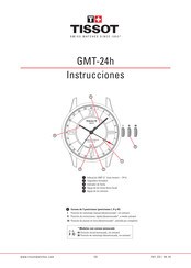 Tissot GMT-24h Instrucciones