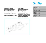 Tally T2070 Instrucciones Para El Uso