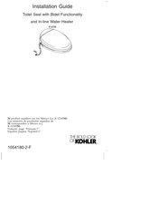 Kohler K-4709 Guia De Instalacion