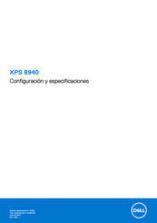 Dell XPS 8940 Configuración Y Especificaciones