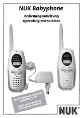 NUK Babyphone Instrucciones De Operación