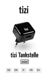 Tizi Tankstelle mini Manual Del Usuario