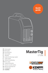 Kemppi MasterTig LT 250 Guía Rápida