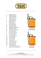 Volpi SUPER 94 Manual