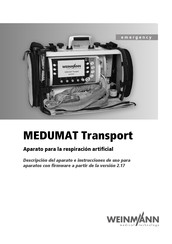 Weinmann MEDUMAT Transport Manual De Instrucciones