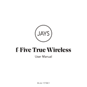 Jays f-Five True Wireless Manual Del Usuario