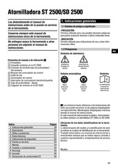 Hilti SD 2500 Manual De Instrucciones