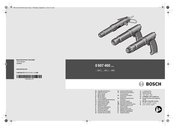 Bosch DL 0 607 460 001 Manual Original