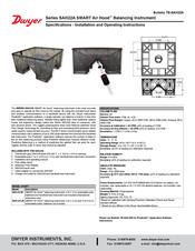 Dwyer SMART Air Hood SAH22A Serie Instrucciones De Instalación Y Funcionamiento