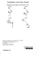 Kohler K-T6810 Guía De Instalación Y Cuidado