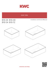 KWC ERA 810-40 Manual Del Usuario
