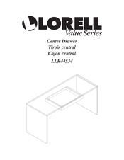 Lorell Value Serie Manual Del Usuario
