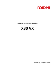 Roidmi X30 VX Manual De Usuario