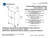 Whalen Furniture WSC72-MW Manual De Usuario