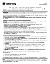 Delco Remy 42MT Instrucciones De Reemplazo