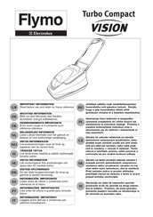 Electrolux Flymo Turbo Compact VISION Manual De Instrucciones