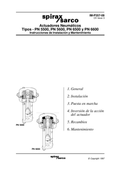 Spirax Sarco PN 5500 Instrucciones De Instalación Y Mantenimiento