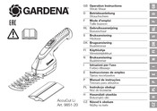 Gardena AccuCut Li 9851-20 Instrucciones De Empleo