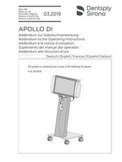 Dentsply Sirona APOLLO DI Manual Del Operador