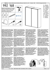 Wiemann 992 168 Instructions De Montage