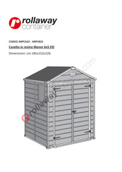 rollaway container ARPCA22 Manual Del Usuario