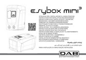 DAB E.Sybox mini 3 Instrucciones Para La Instalación Y El Mantenimiento