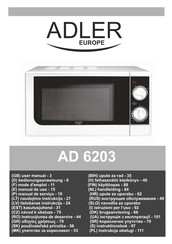 Adler europe AD 6203 Manual De Uso