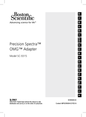 Boston Scientific Precision Spectra OMG Manual Del Usuario