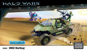 Mega Bloks HALO WARS UNSC Warthog Manual De Instrucciones