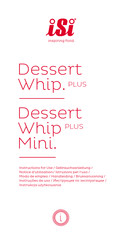 iSi Dessert Whip PLUS Modo De Empleo