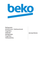 Beko BCHA275E3S Manual De Instrucciones