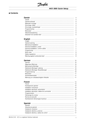 Danfoss AKD 2800 Manual Del Usuario