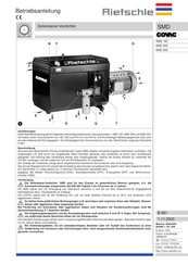 Rietschle COVAC SMD 160 Instrucciones De Uso