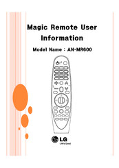 LG AN-MR600 Información Del Usuario
