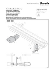 Bosch REXROTH 3 842 547 785 Instrucciones De Montaje