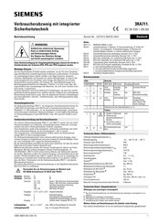 Siemens 3RA711 Serie Instrucciones De Servicio