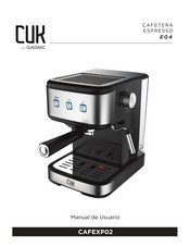 Gadnic CUK CAFEXP02 Manual De Usuario