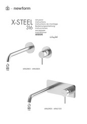 newform X-STEEL 316 69628EX Instrucciones